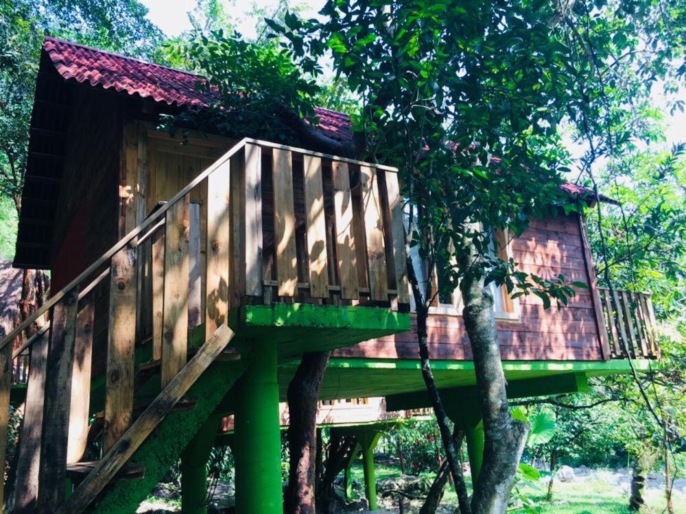Villa Ecoturistica La Huerta De Xilitla Bagian luar foto